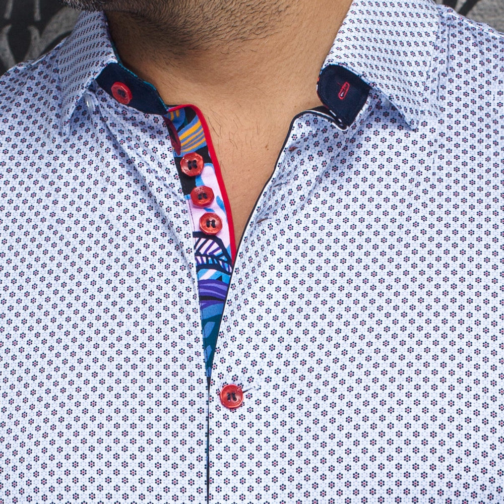 
                      
                        CHEMISE | RIOJA, White Red - AU NOIR
                      
                    