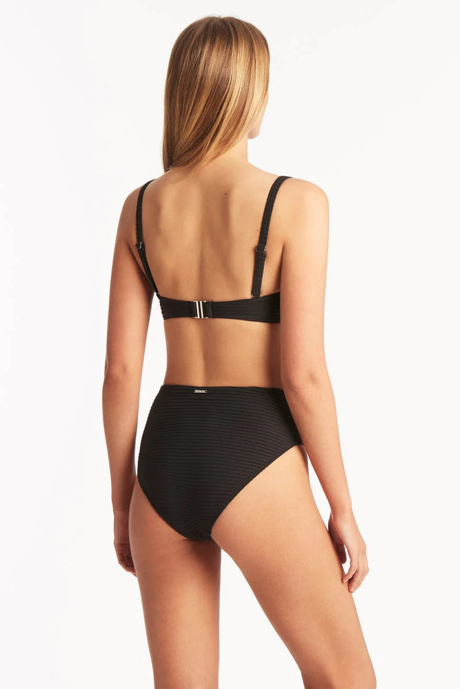 
                      
                        Sea Level Bandeau Top in Black color
                      
                    