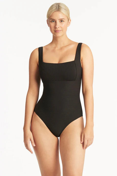 1 Piece Sea Level swimsuit in Black color