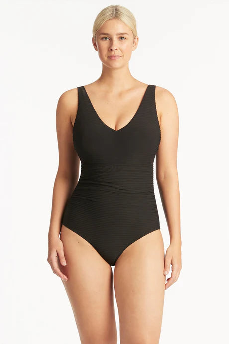 1 Piece D/Dd Sea Level swimsuit in Black color