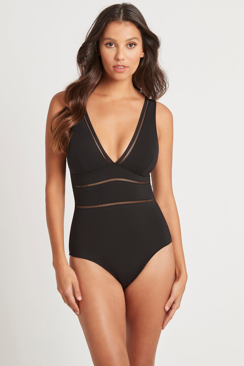 Maillot Essentiel Sea Level de couleur Noir