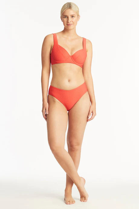 
                      
                        C/D Sea Level top in Tangerine color
                      
                    