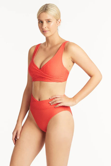 
                      
                        Multifit Sea Level top in Tangerine color
                      
                    