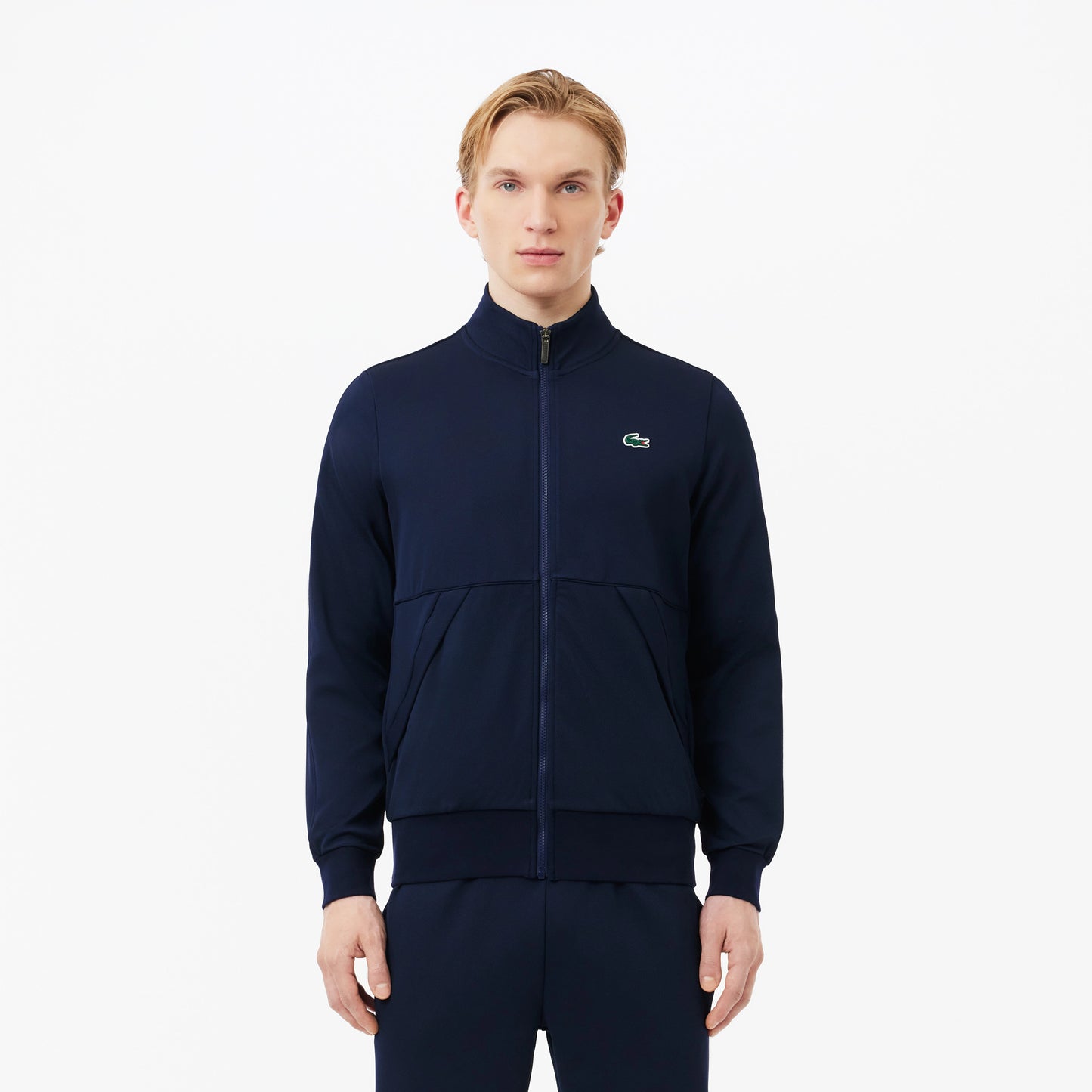 Veste Lacoste de couleur Marine