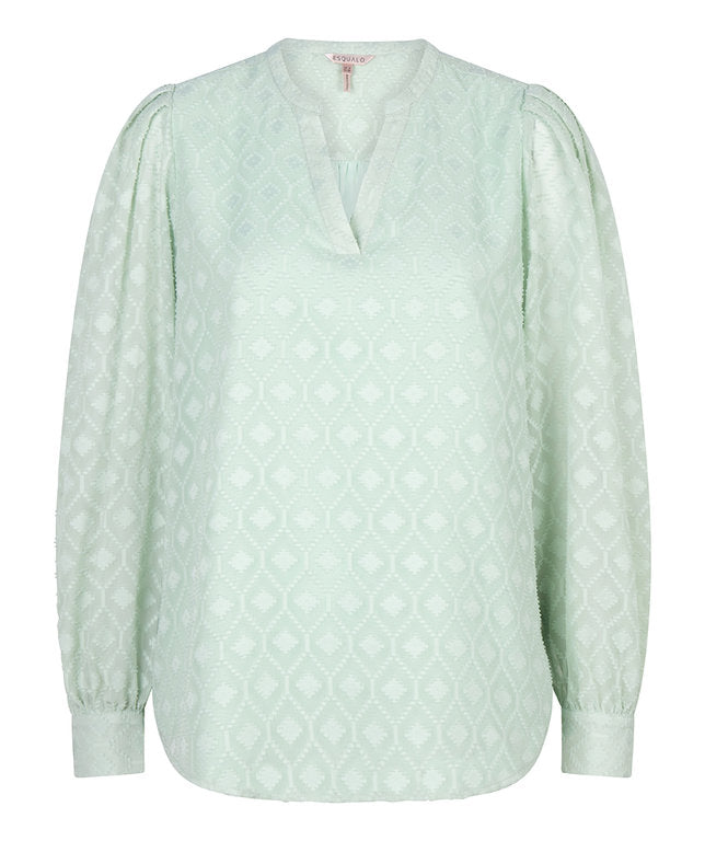 
                      
                        Pistachio colored Esqualo tunic
                      
                    