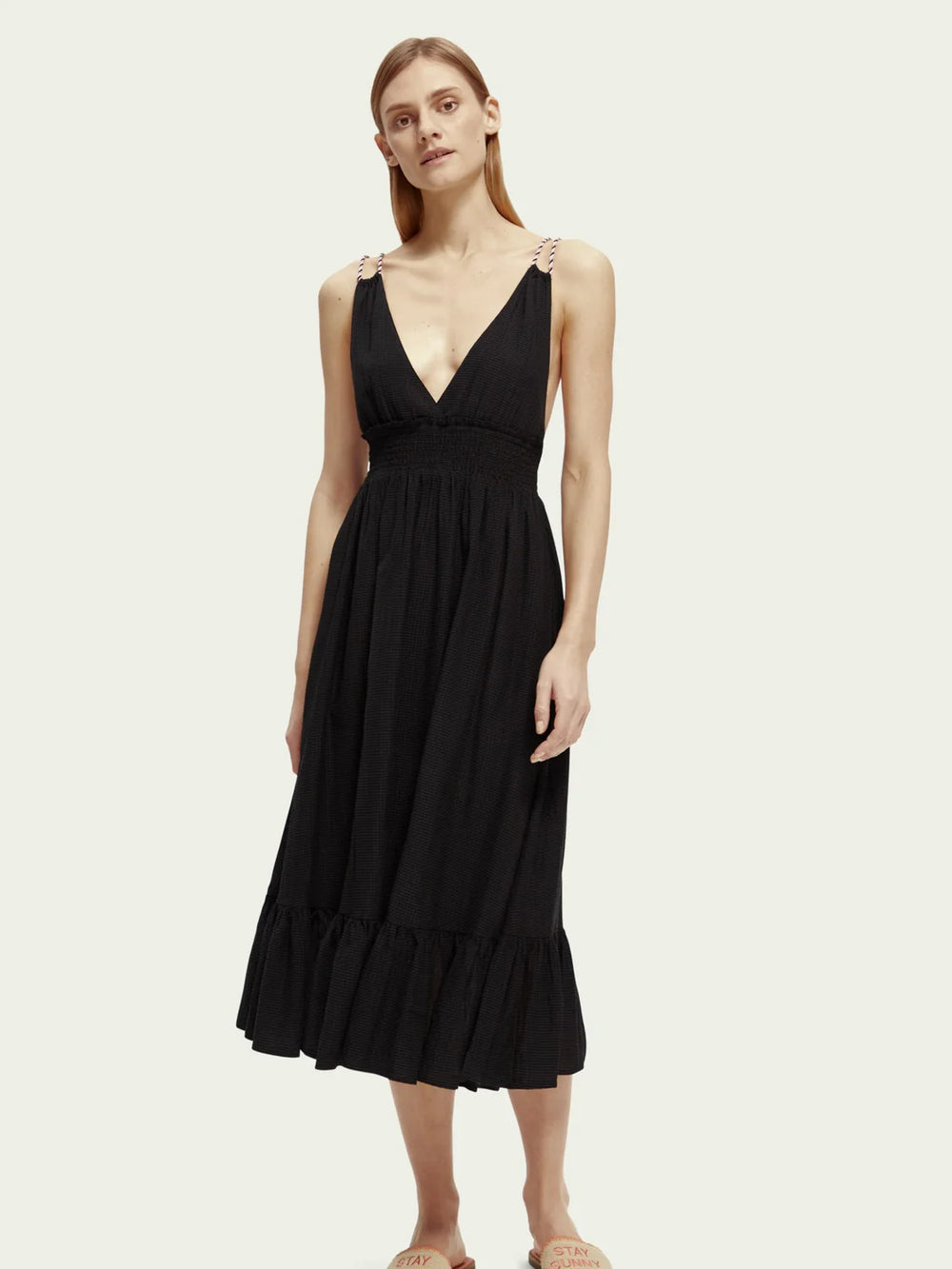 Robe Scotch&Soda de couleur Noir