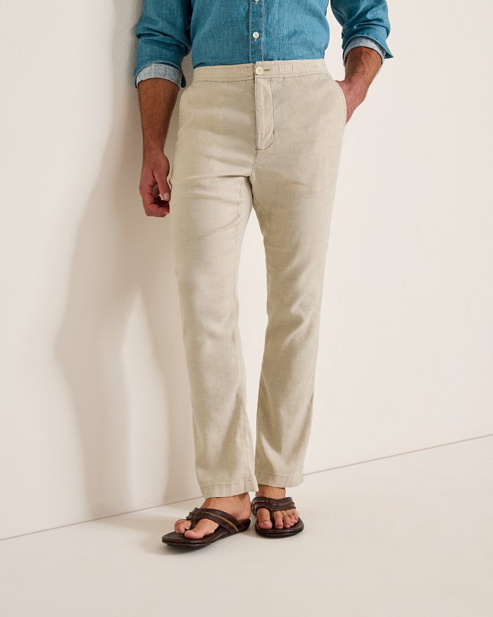 Pantalon Tommy Bahama de couleur Naturel