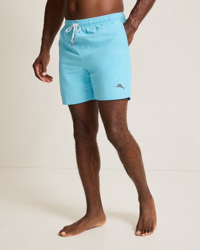 Maillot Tommy Bahamas de couleur Turquoise