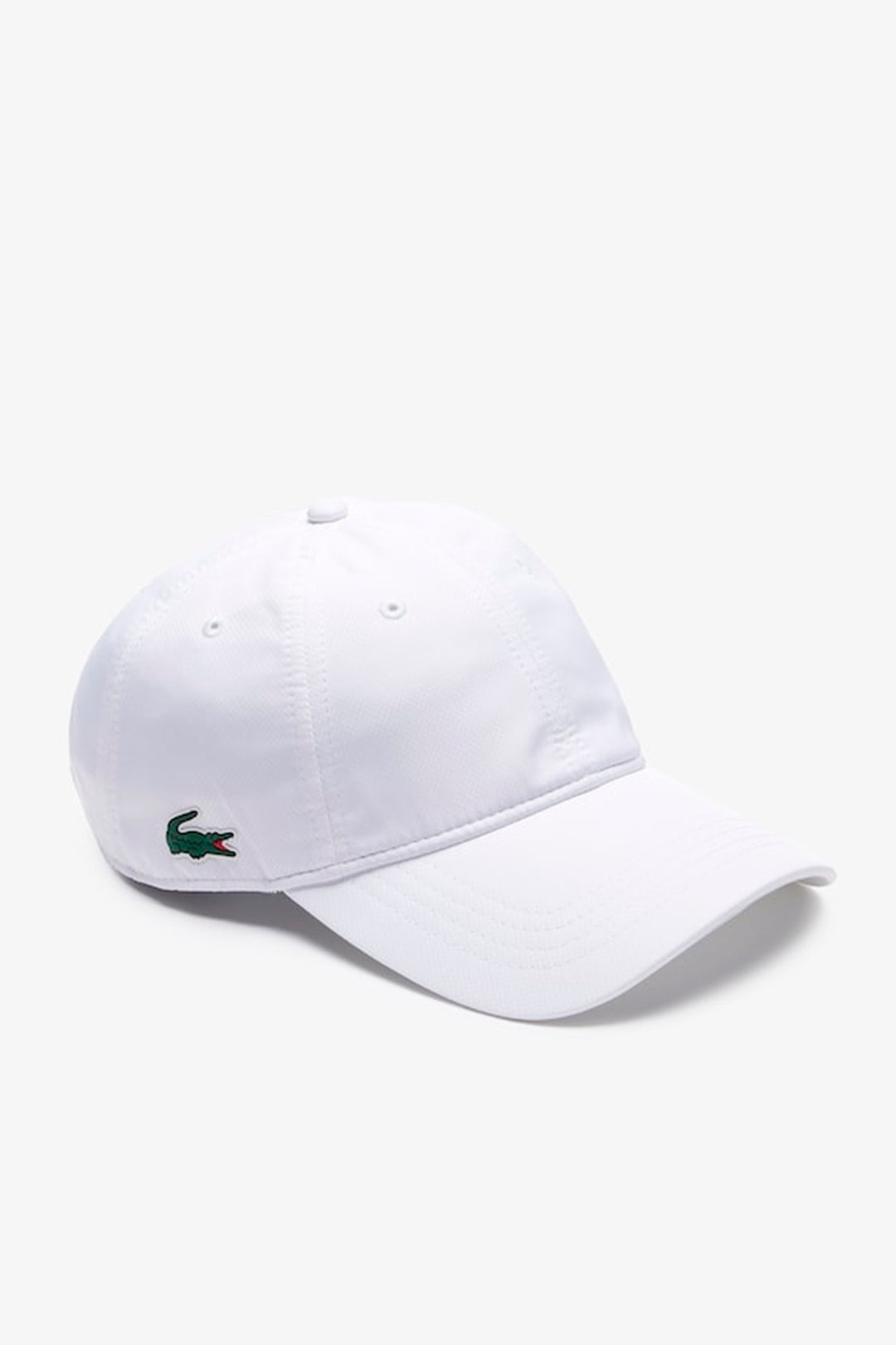 White Lacoste cap