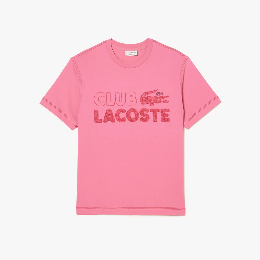 Pink Lacoste T-Shirt