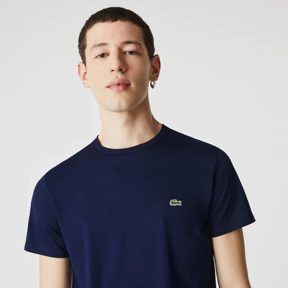 T-Shirt Lacoste de couleur Marine