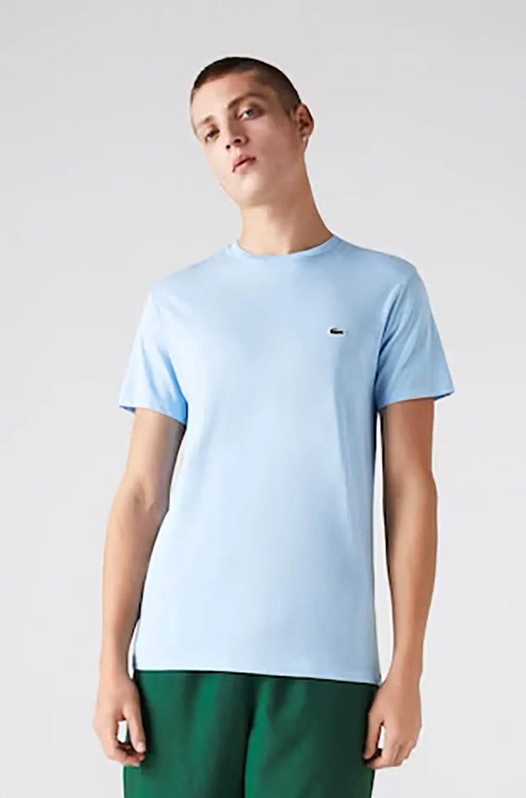 T-Shirt Lacoste de couleur Bleu Pale