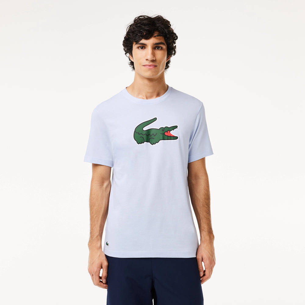 T-Shirt Lacoste de couleur Bleu Pale