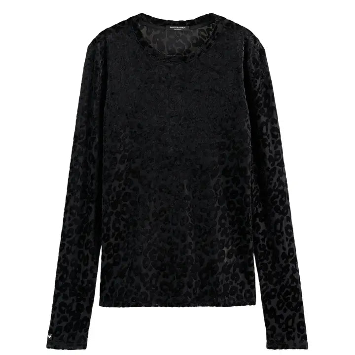 Chandail Scotch&Soda de couleur Noir