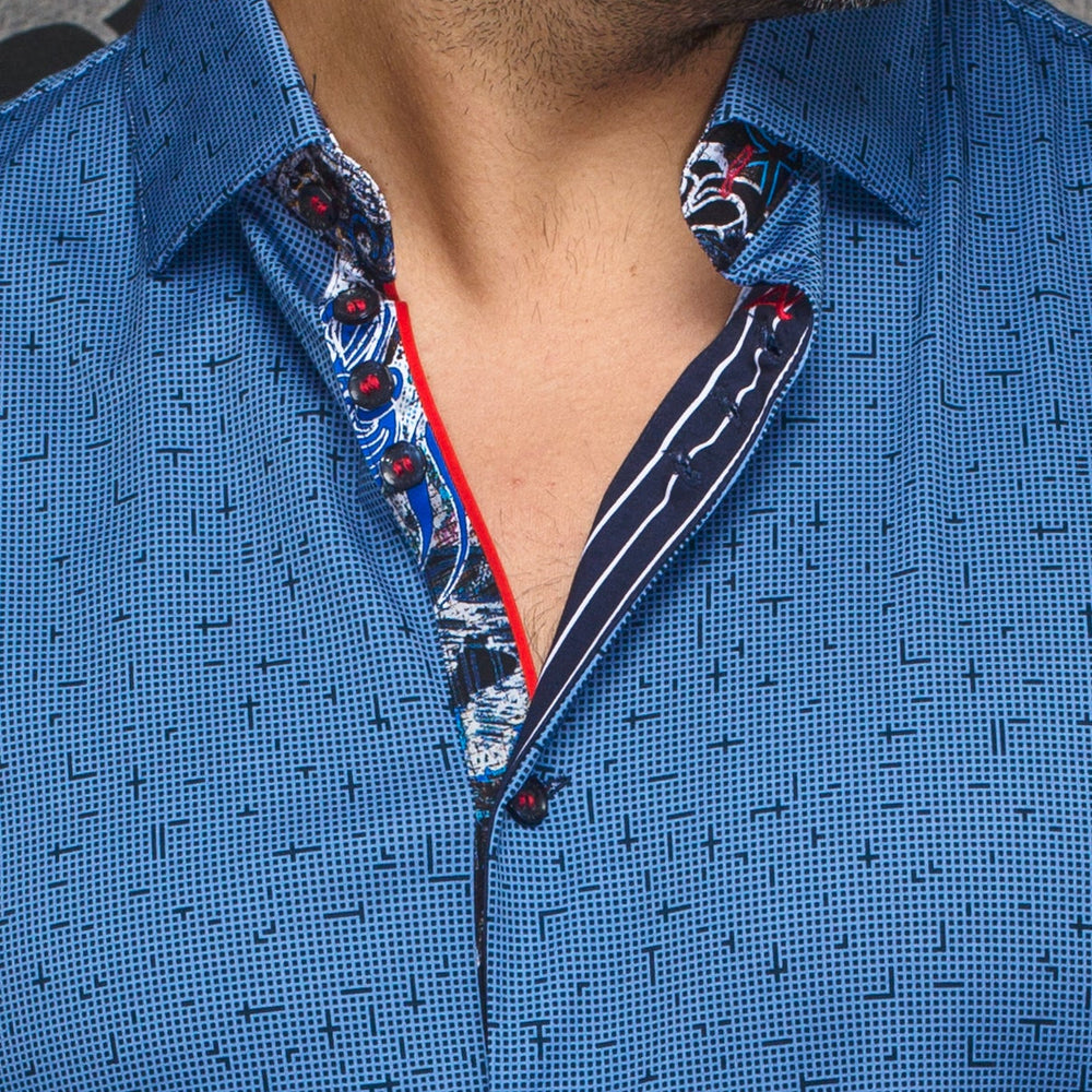 
                      
                        CHEMISE | WALLACE, Steel Blue - AU NOIR
                      
                    