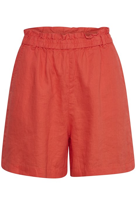 
                      
                        100% Linen Part Two shorts in Grenadine color
                      
                    