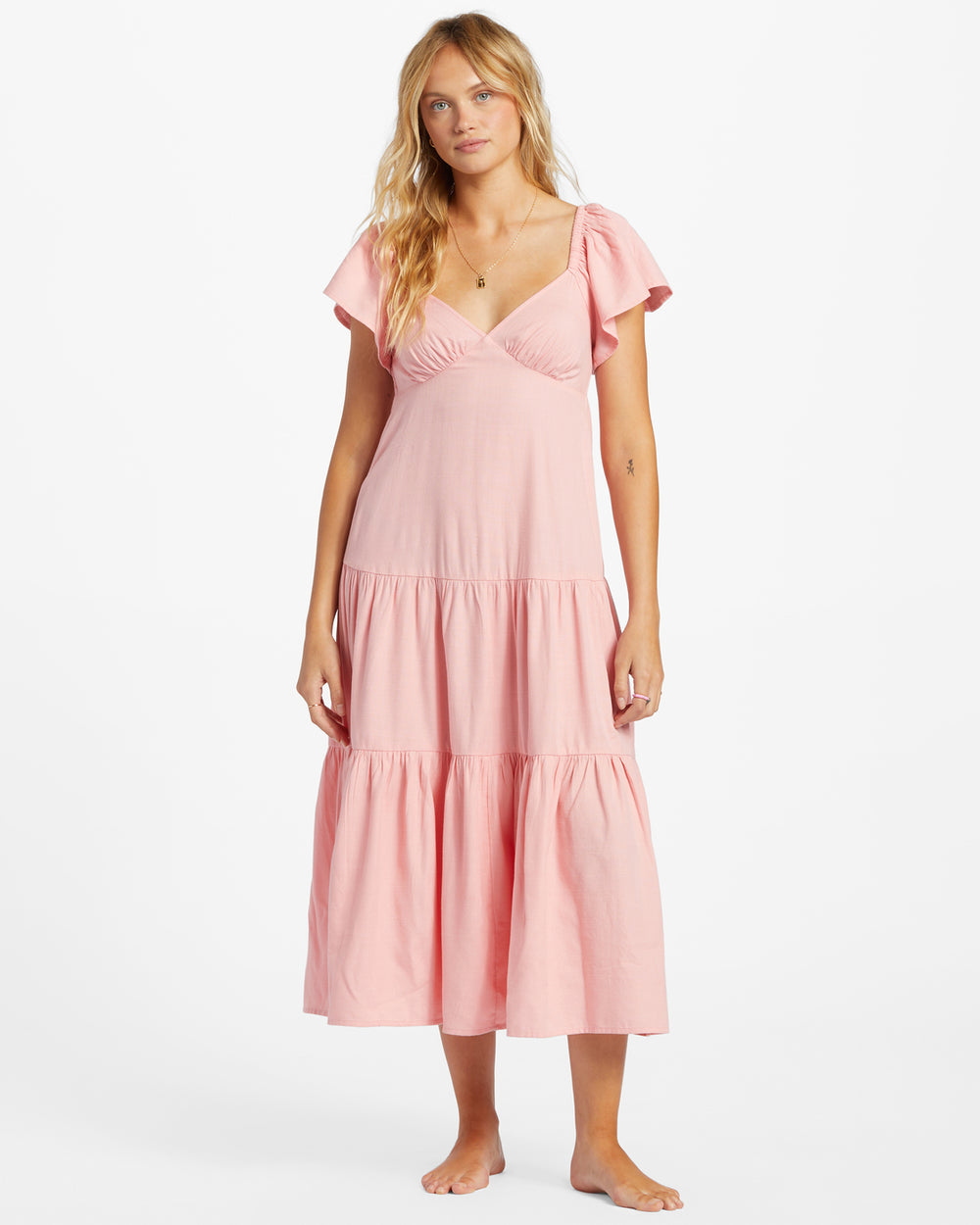 Billabong dress in pink color