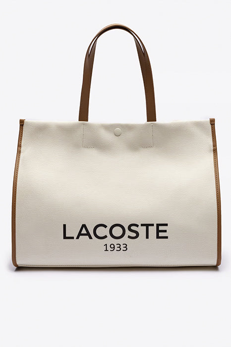 Sac Lacoste de couleur Beige