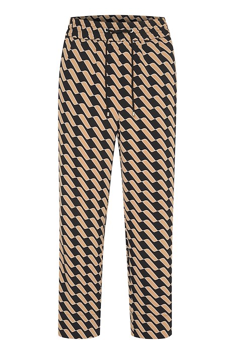 
                      
                        Pantalon InWear de couleur Caramel/Noir
                      
                    