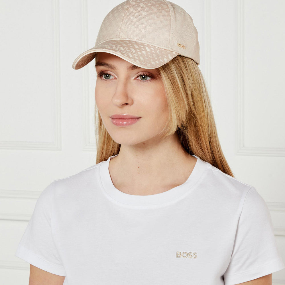 Casquette Boss de couleur Beige