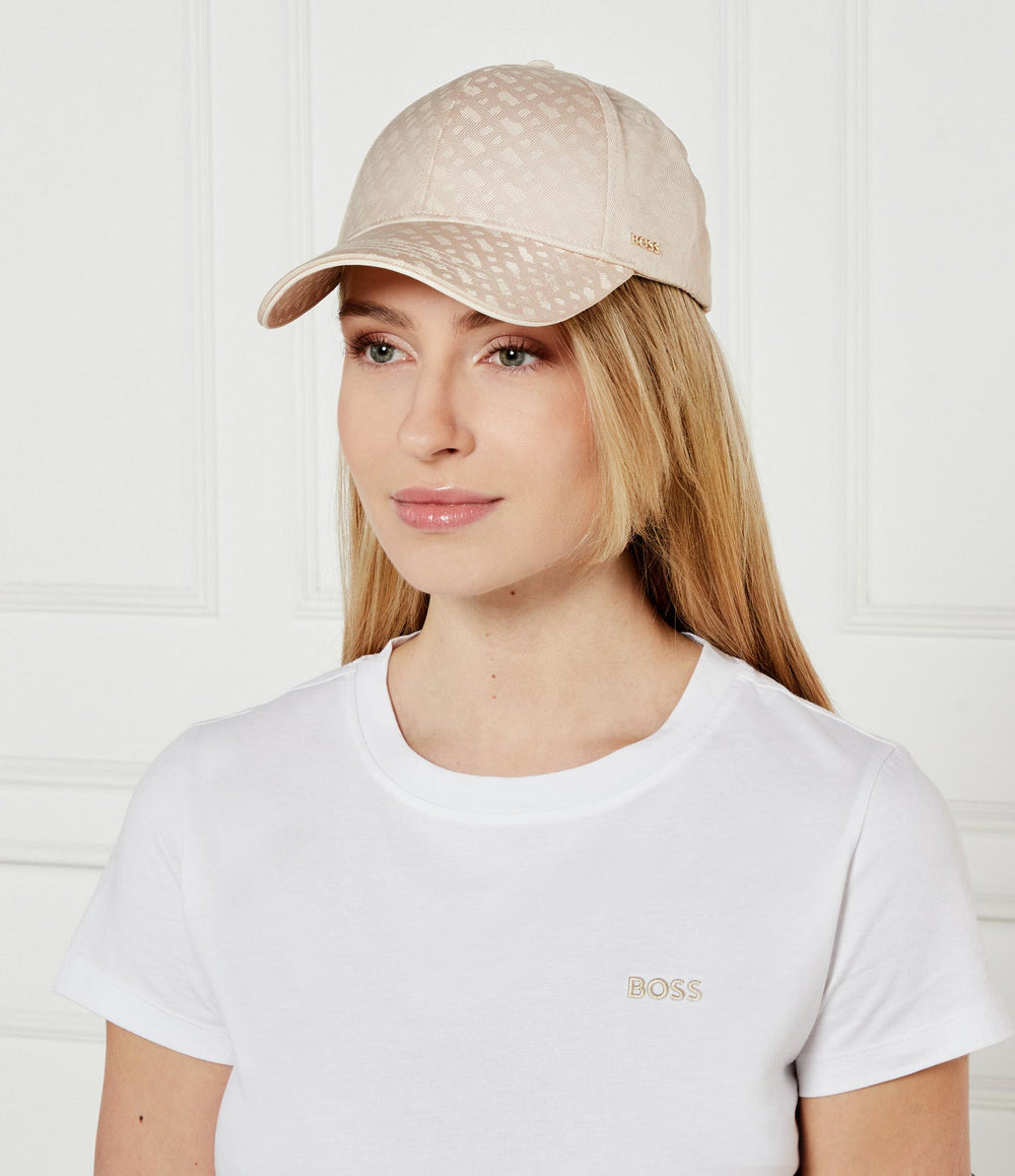 Casquette Boss de couleur Beige