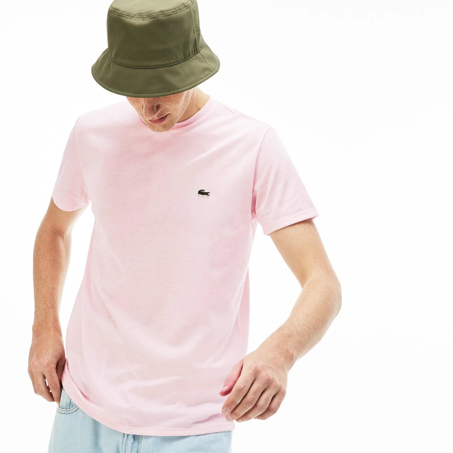 T-Shirt Lacoste de couleur Rose