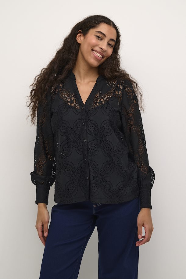 Blouse Culture de couleur Noir