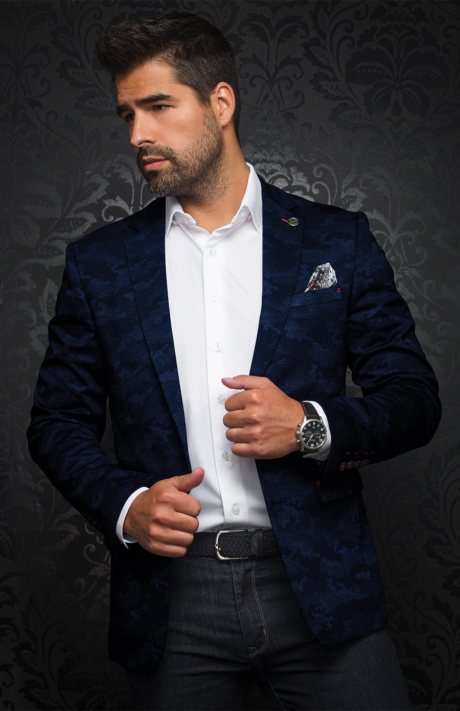 Blazer | MURPHY, navy - AU NOIR