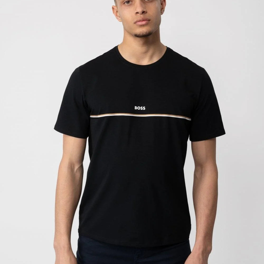 T-Shirt Hugo Boss de couleur Noir