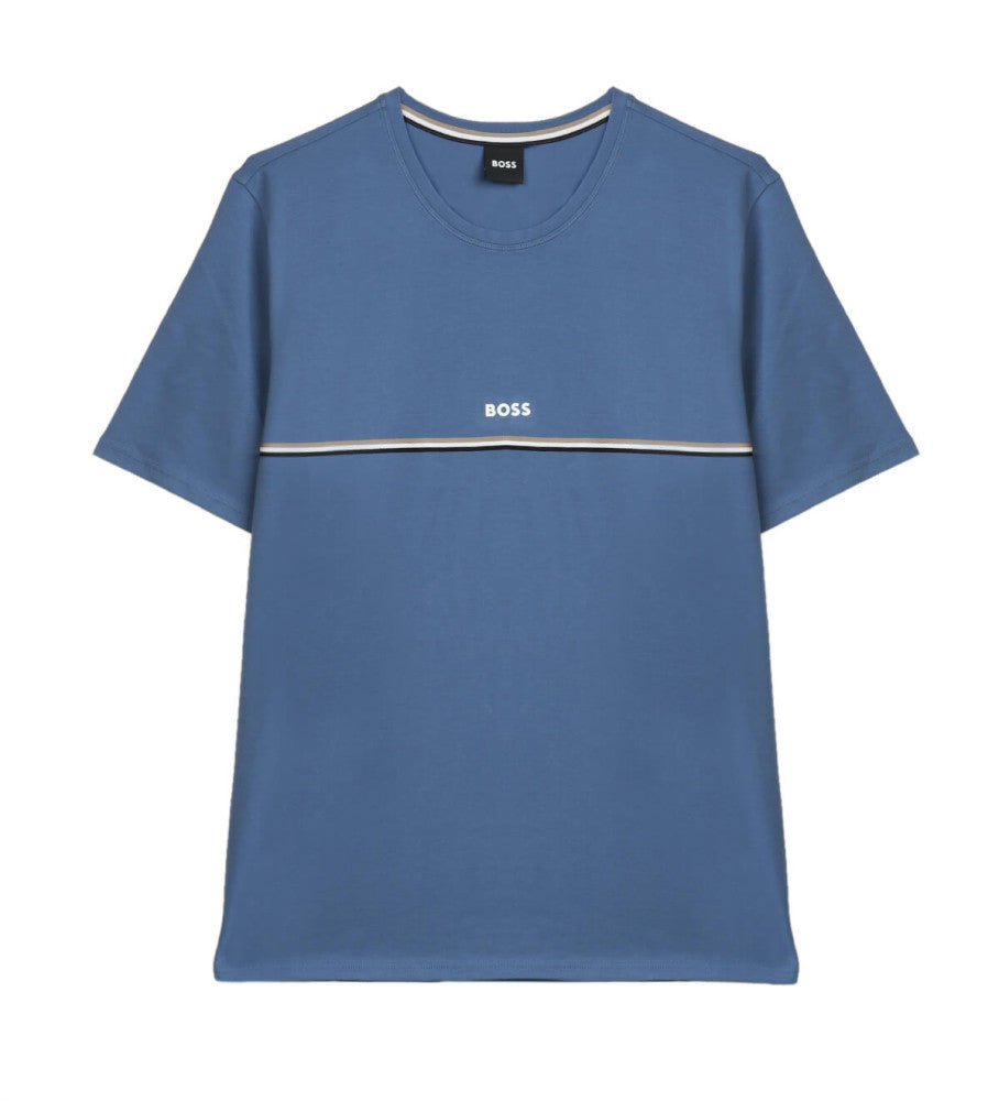 T-Shirt Hugo Boss de couleur Bleu