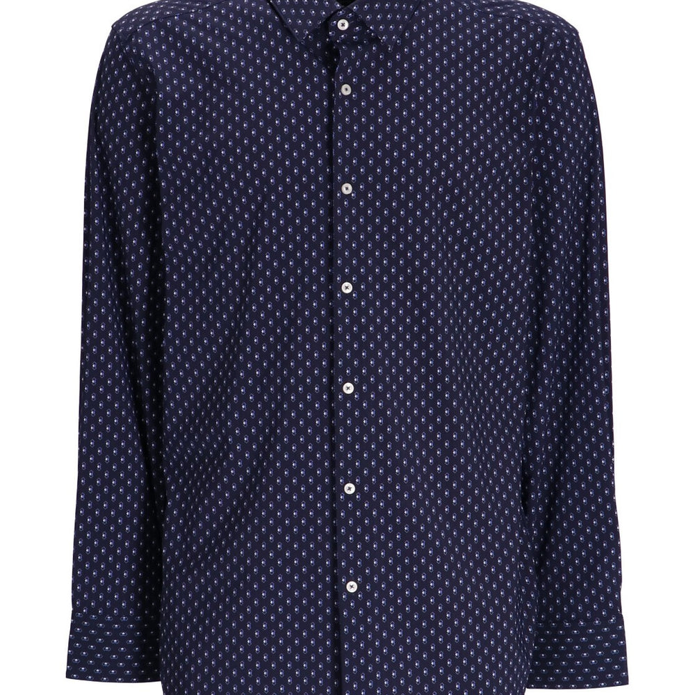 
                      
                        Chemise À Manches Longues Boss de couleur Marine
                      
                    