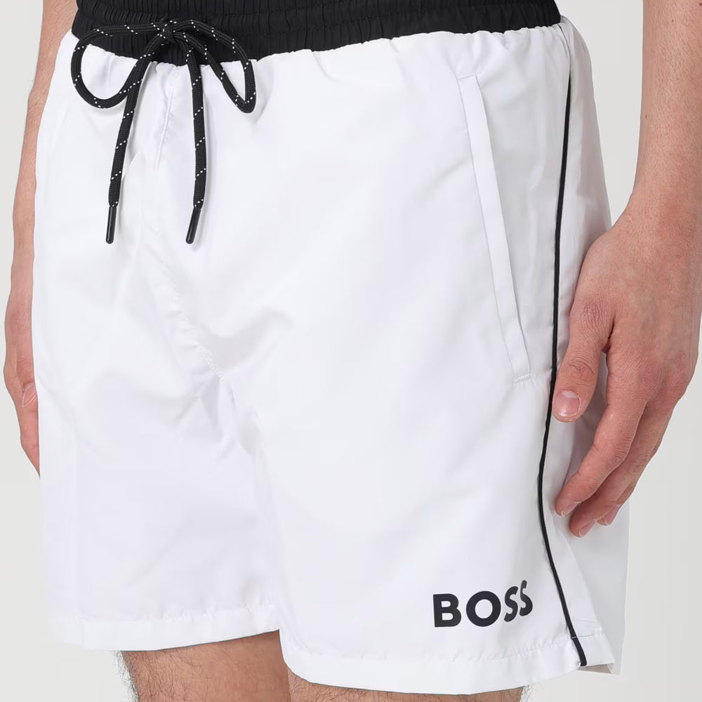 
                      
                        Maillot Hugo Boss de couleur Blanc
                      
                    