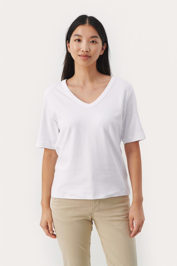 T-Shirt Part Two de couleur Blanc