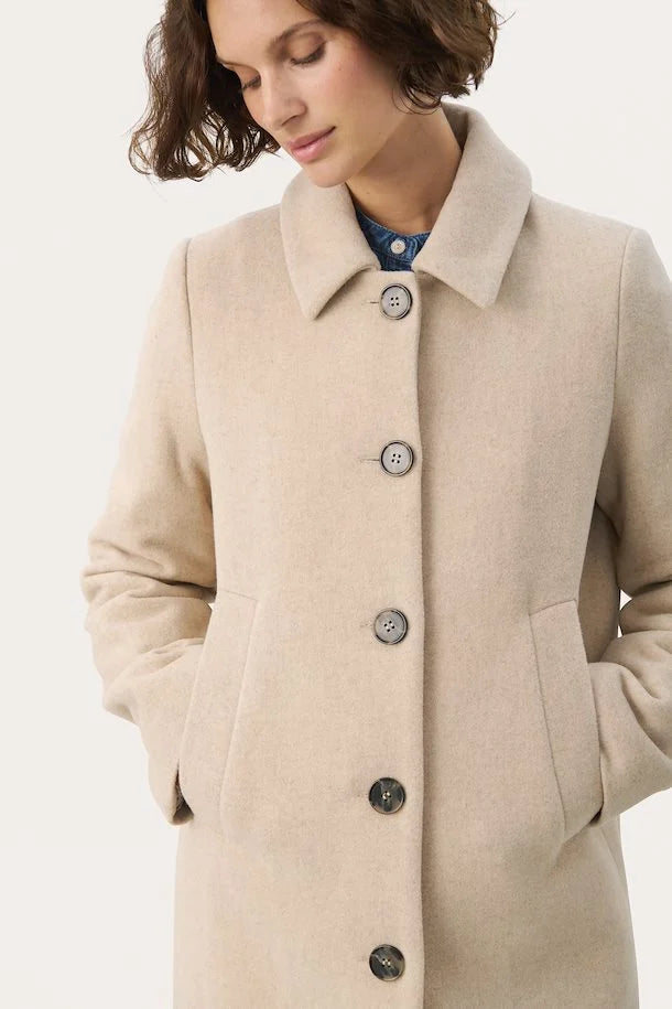 
                      
                        Manteau Part Two de couleur Beige
                      
                    