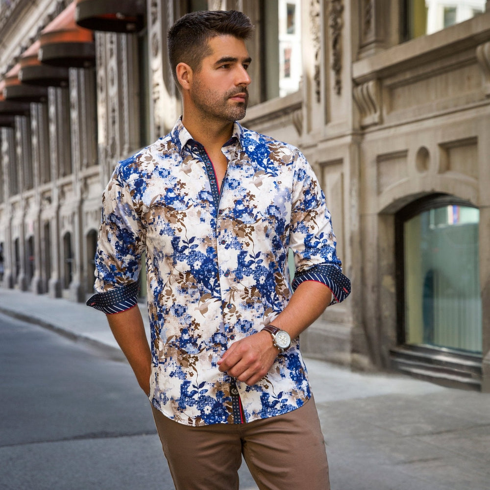 
                  
                    CHEMISE | ACE, Navy Tobacco - AU NOIR
                  
                