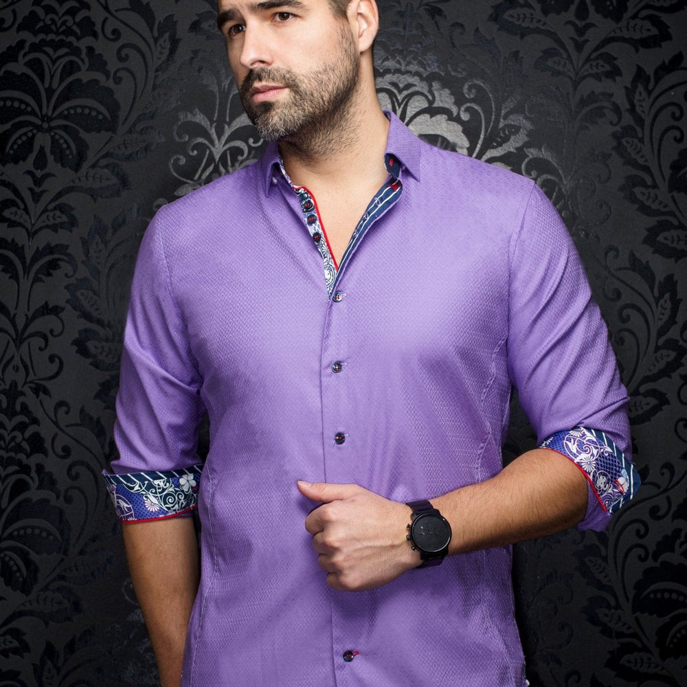 CHEMISE | ADJANI, Lavender - AU NOIR