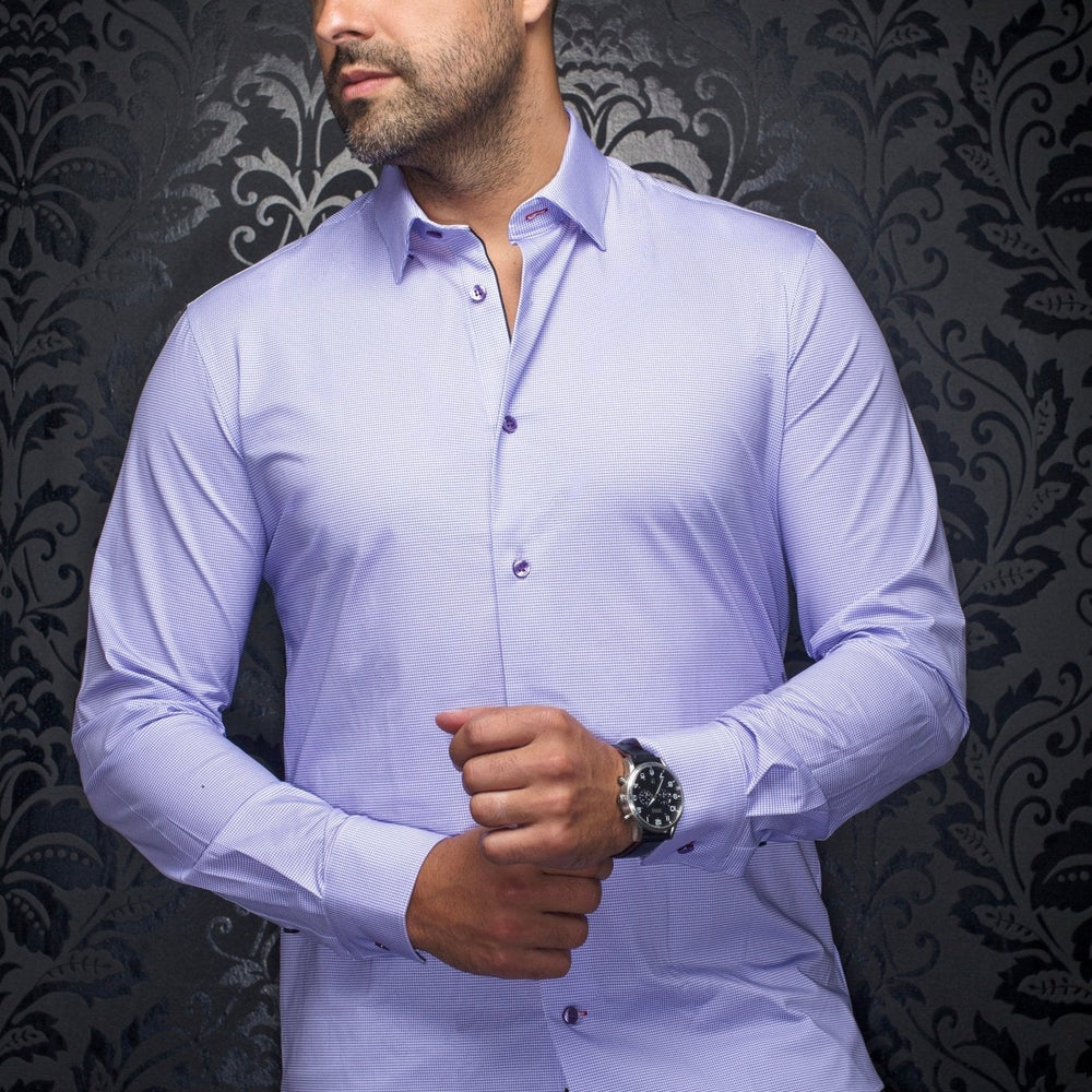 
                  
                    Chemise | ALEXANDER-PDP, lavender - AU NOIR
                  
                