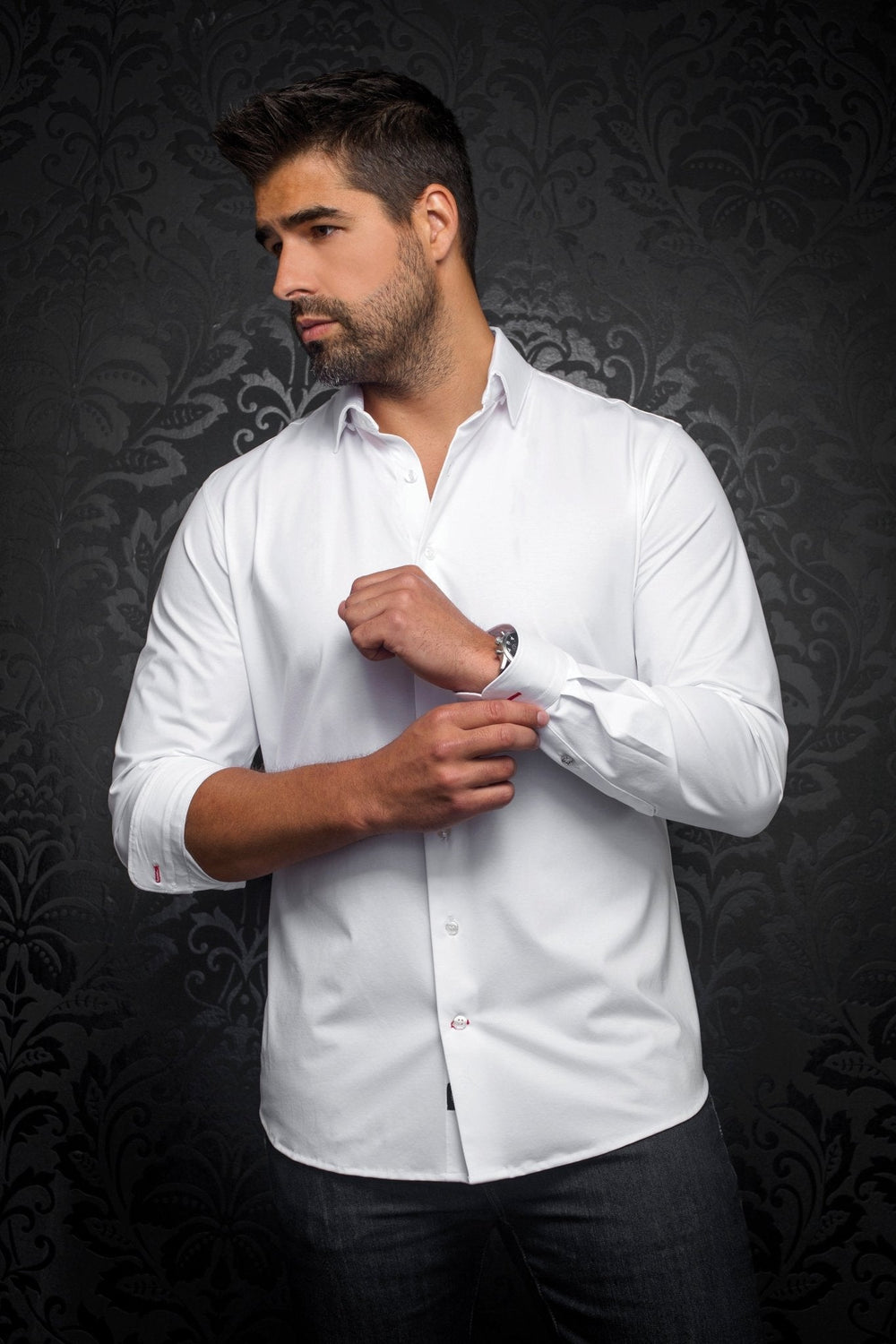 Chemise | ALEXANDER-SLD, white - AU NOIR