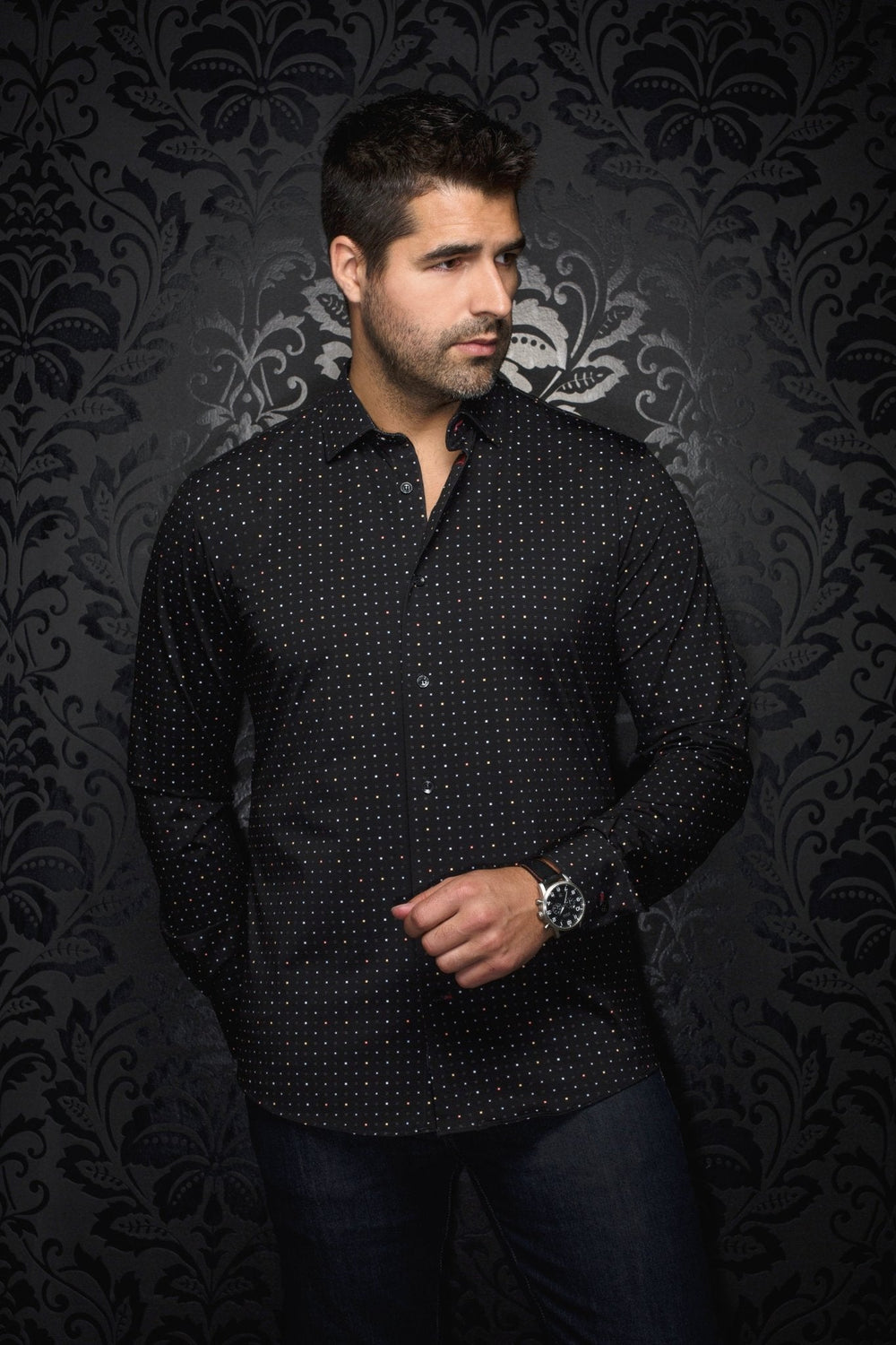 Chemise | ALEXANDER - SQRX, black - AU NOIR