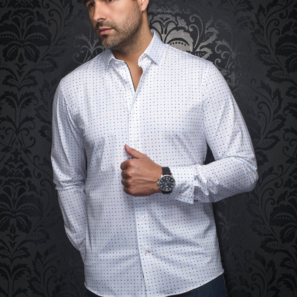 Chemise | ALEXANDER - SQRX, white - AU NOIR