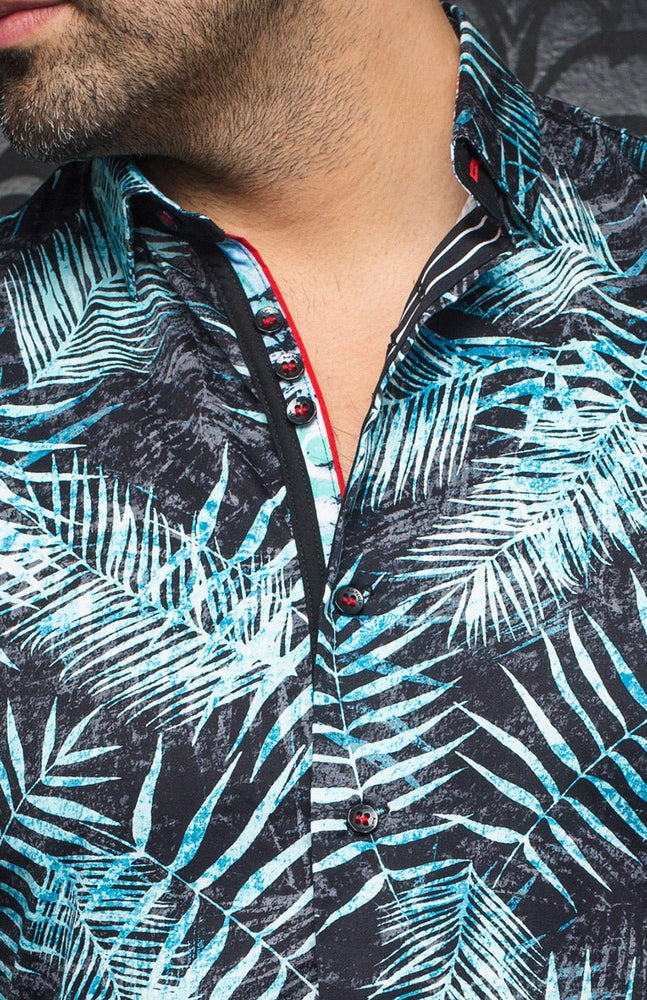 
                      
                        Chemise - ARECA, Turquoise - AU NOIR
                      
                    