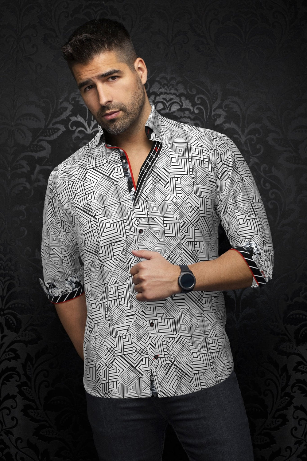 CHEMISE | ARIENZO, White - AU NOIR