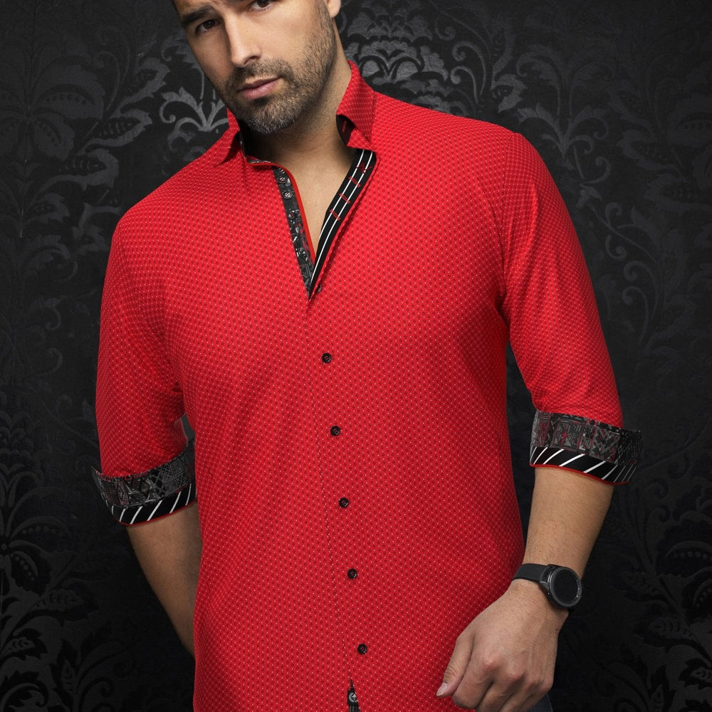 CHEMISE | BALLERINI, Red - AU NOIR