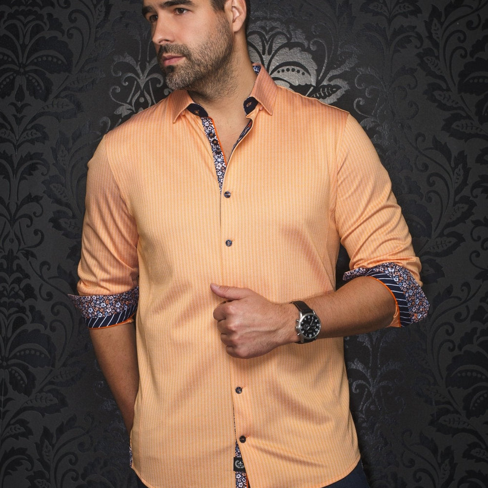 
                  
                    CHEMISE | BERNADO, Orange - AU NOIR
                  
                