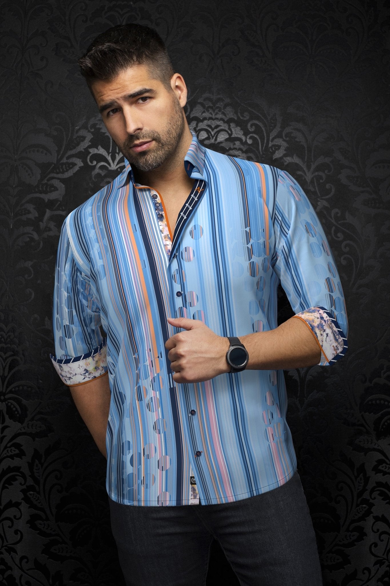 CHEMISE | BESMER, Light Blue - AU NOIR