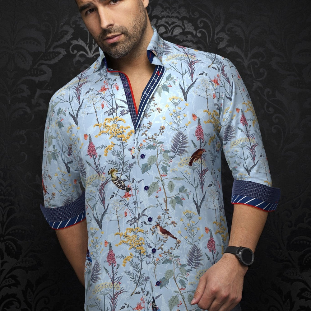 CHEMISE | BRASI, Light Blue - AU NOIR