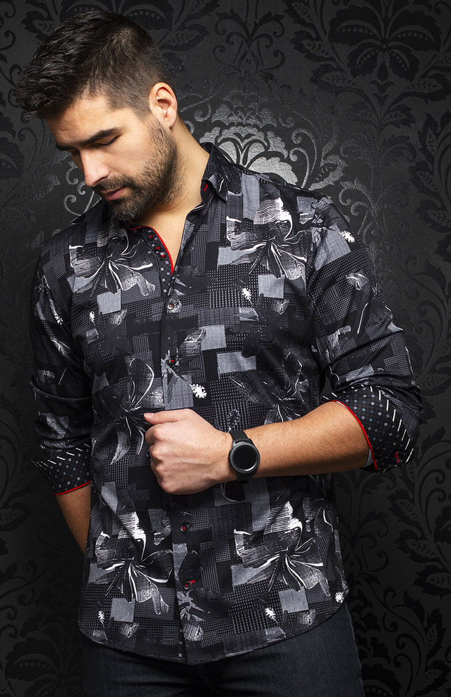 Chemise | CALLISTO, Black - AU NOIR