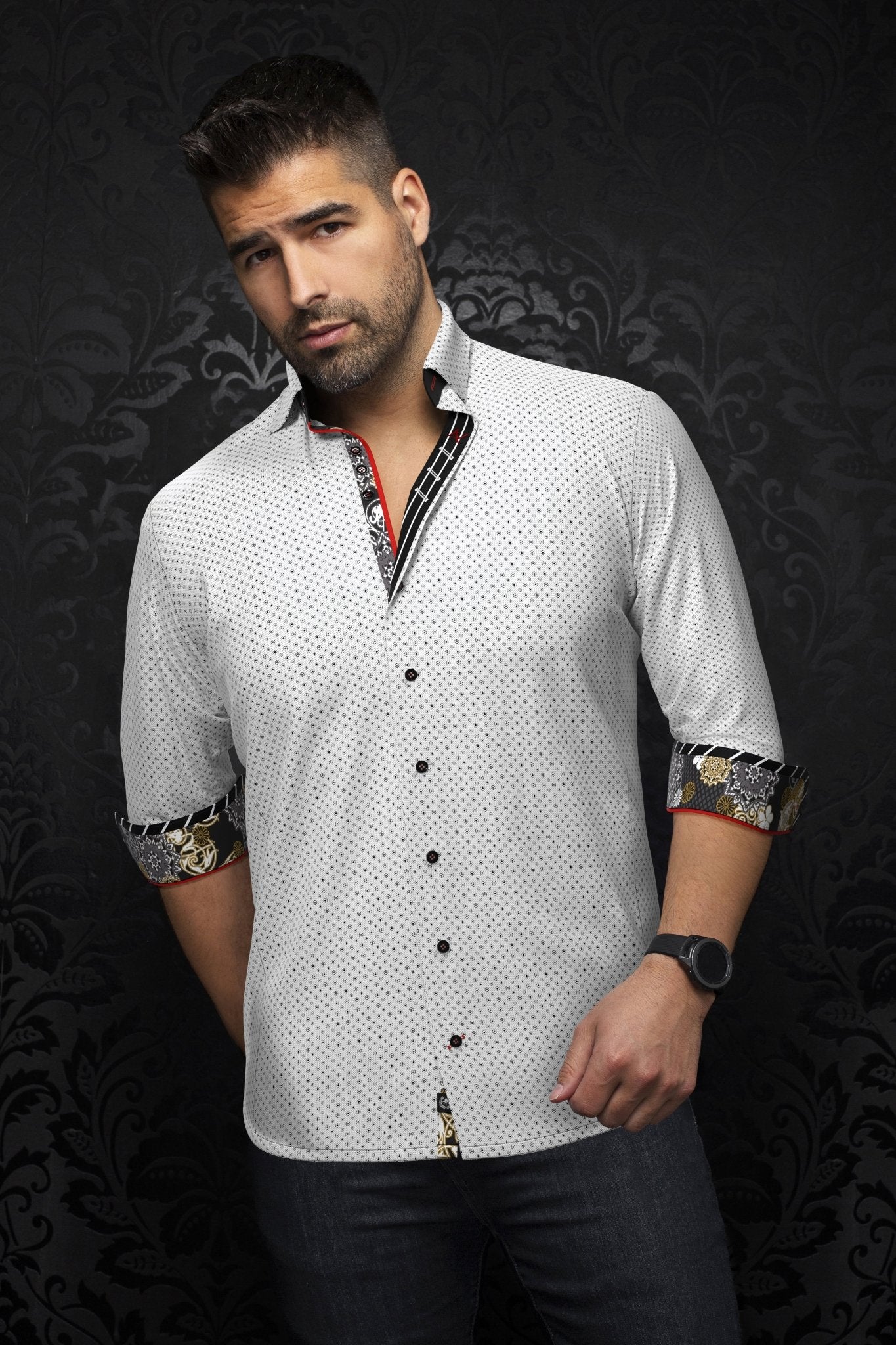 CHEMISE | CARELLI, White - AU NOIR