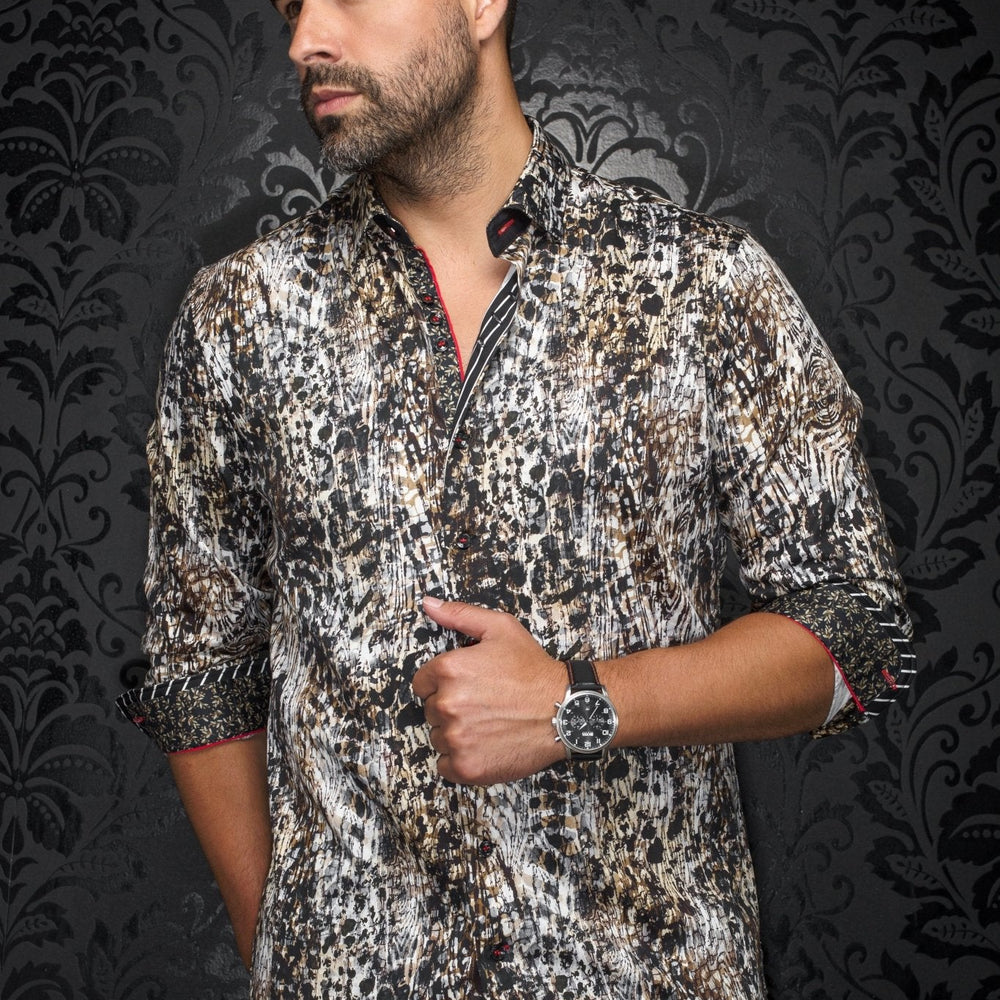 CHEMISE | CARLITTO, Black Tobacco - AU NOIR