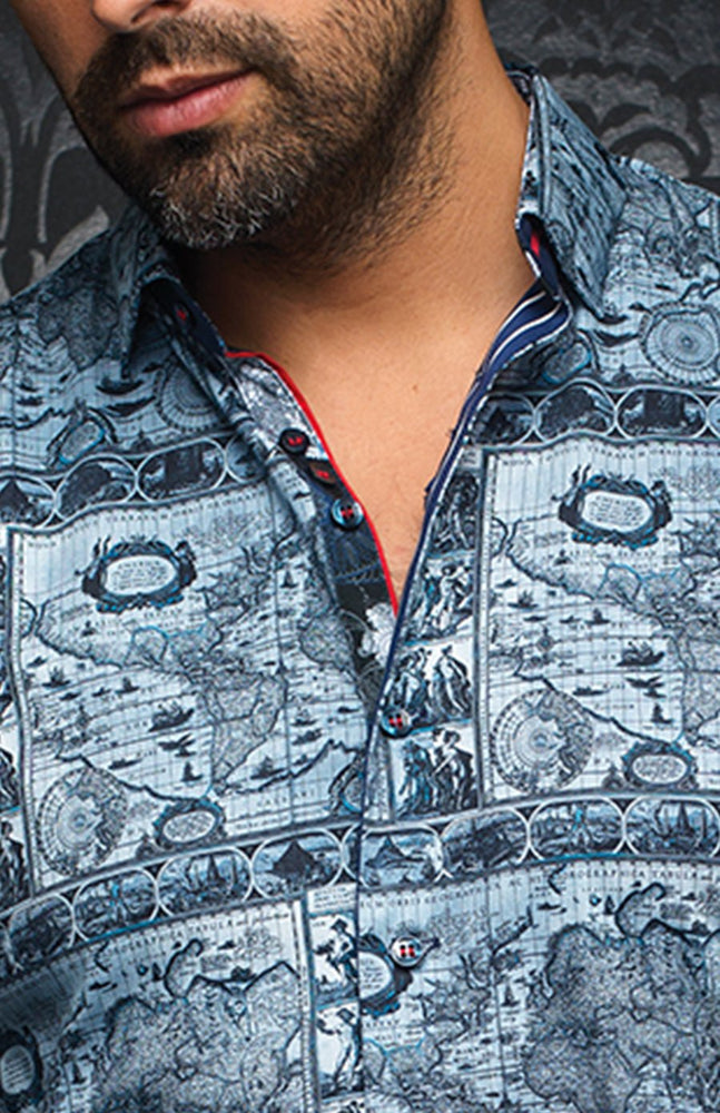 
                      
                        Chemise | CARTEL, Blue - AU NOIR
                      
                    